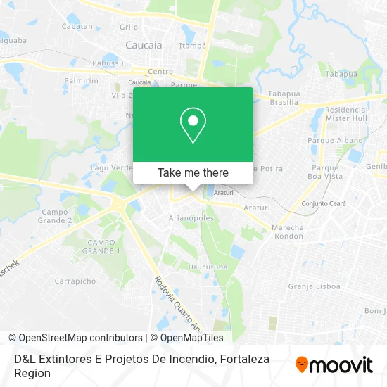 D&L Extintores E Projetos De Incendio map