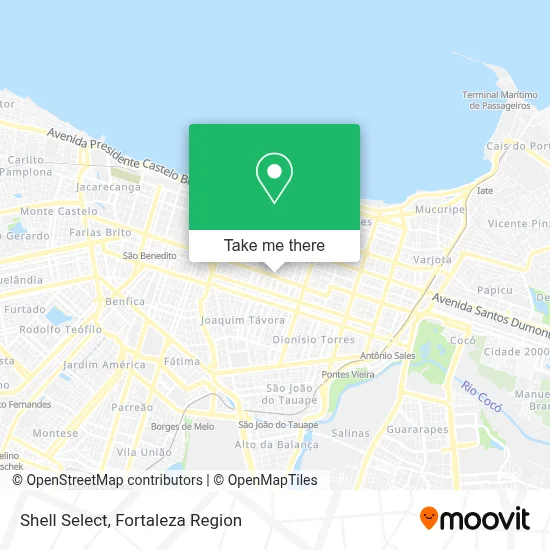 Shell Select map