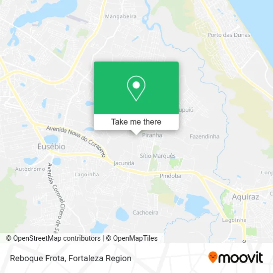 Reboque Frota map