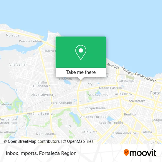 Inbox Imports map