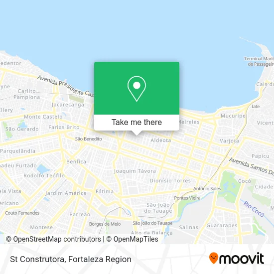 St Construtora map