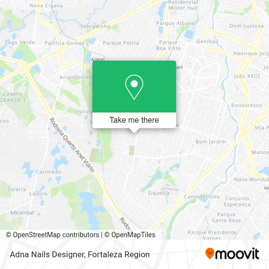 Adna Nails Designer map