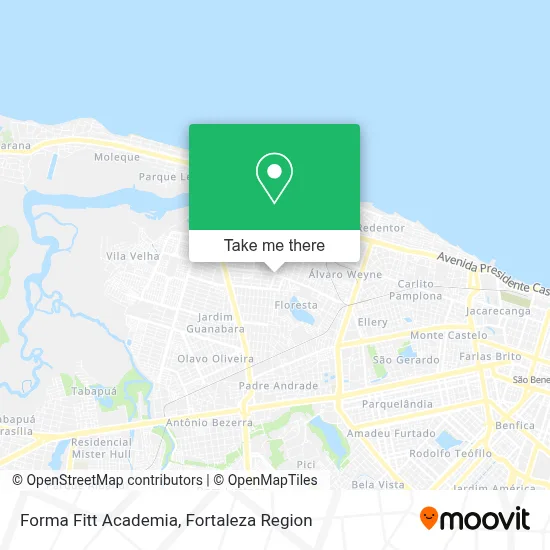 Forma Fitt Academia map