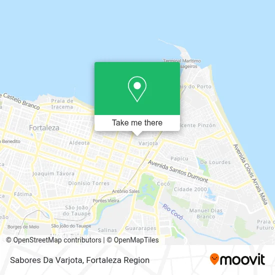 Sabores Da Varjota map