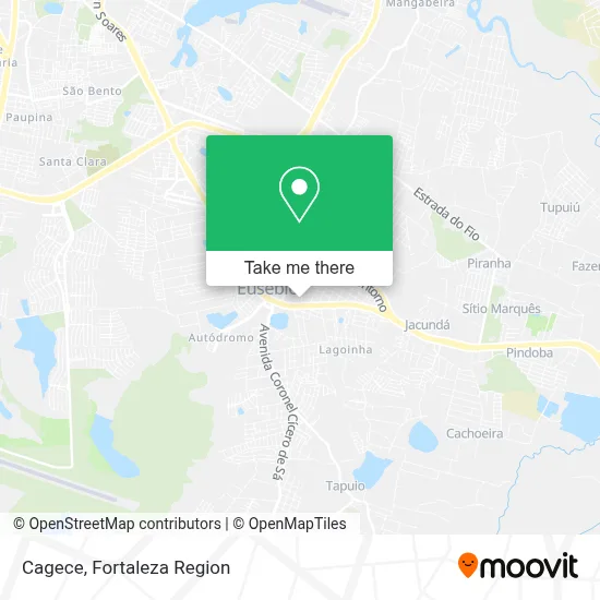 Cagece map