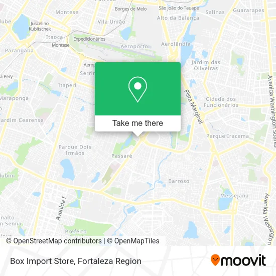 Box Import Store map