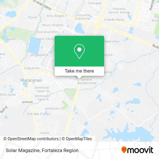Solar Magazine map