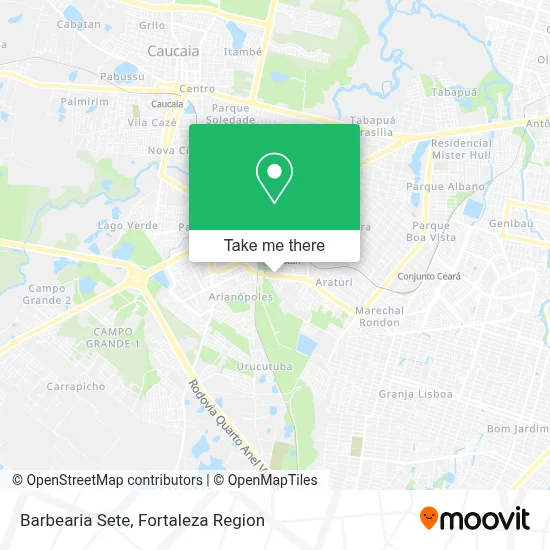 Barbearia Sete map