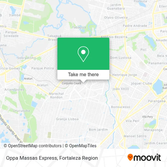 Oppa Massas Express map