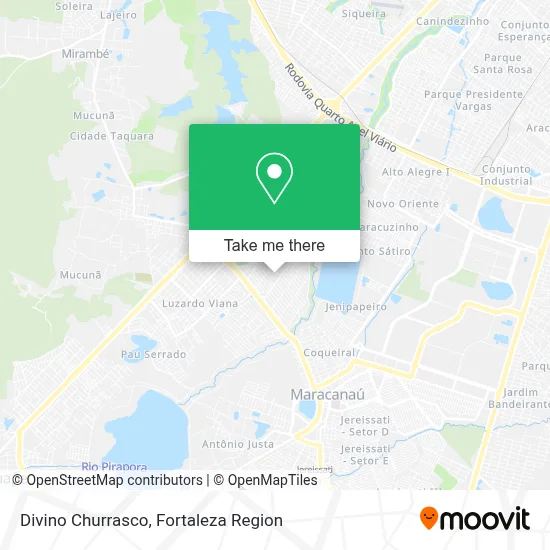 Divino Churrasco map