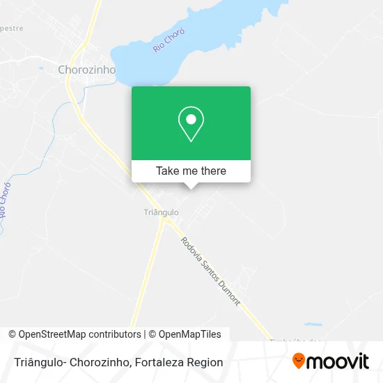 Triângulo- Chorozinho map