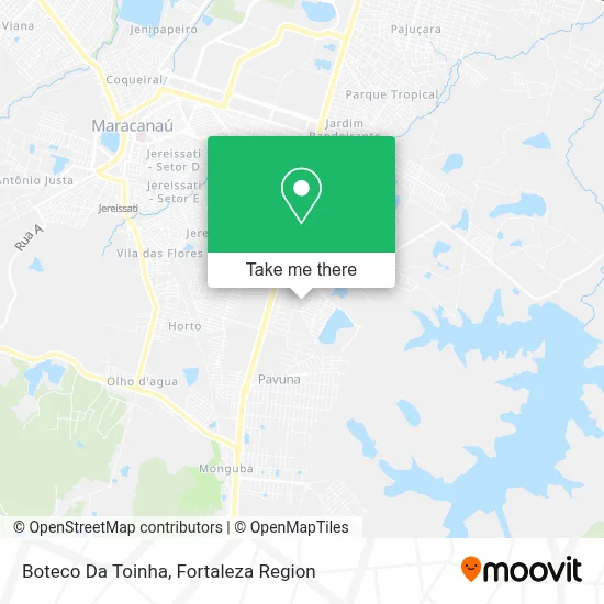 Boteco Da Toinha map