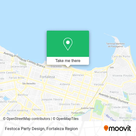 Festoca Party Design map