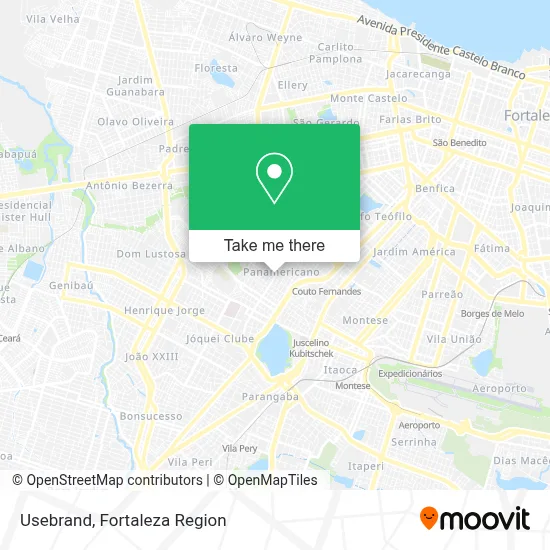 Usebrand map