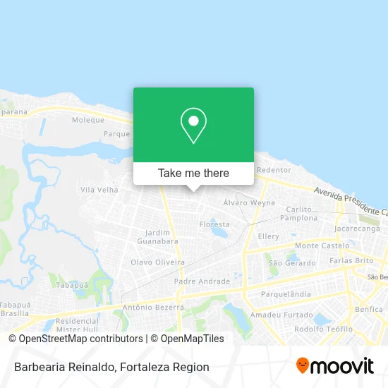 Barbearia Reinaldo map