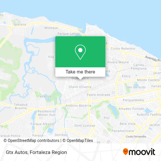 Gtx Autos map
