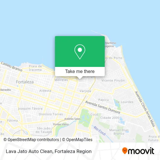 Lava Jato Auto Clean map