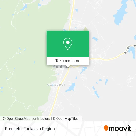 Predileto map