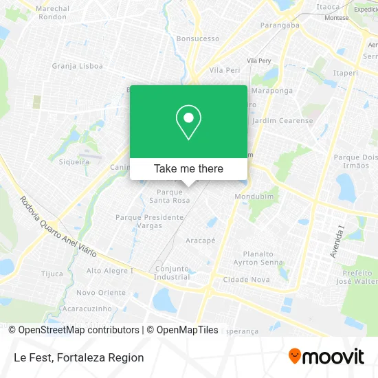 Le Fest map