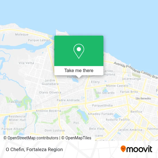 O Chefin map