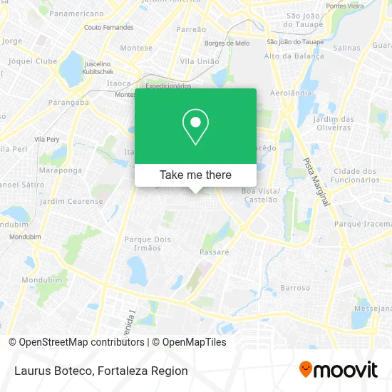 Laurus Boteco map