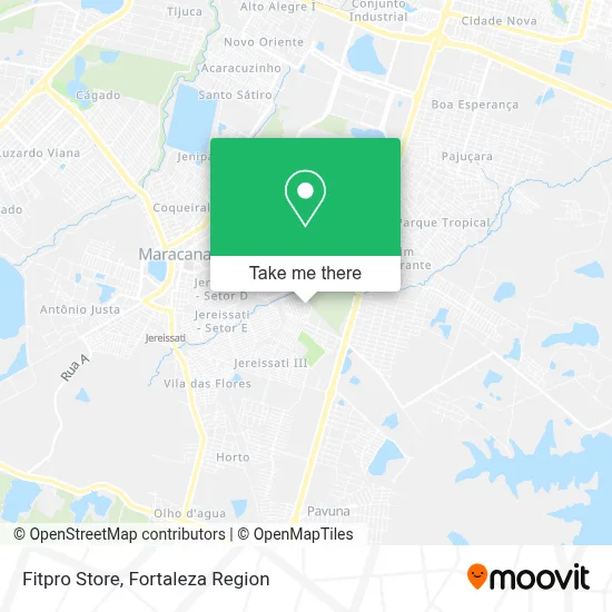 Fitpro Store map
