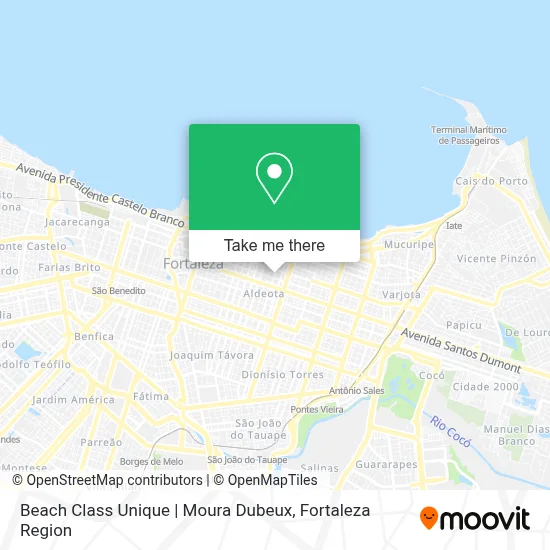 Beach Class Unique | Moura Dubeux map