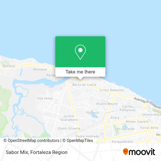 Sabor Mix map