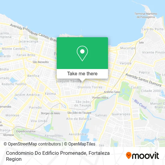 Condominio Do Edificio Promenade map