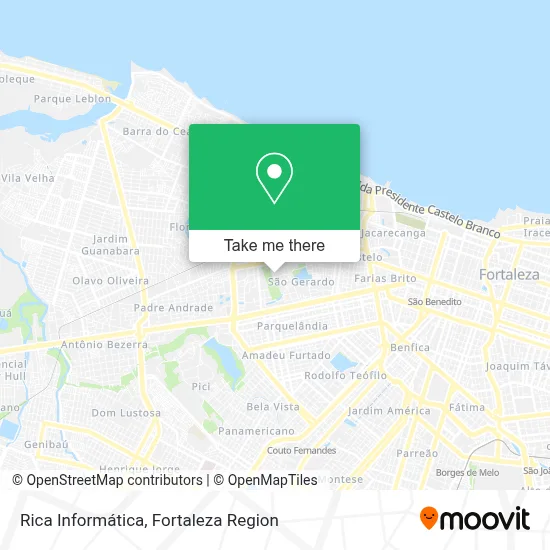 Rica Informática map