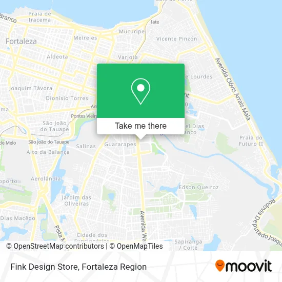 Fink Design Store map