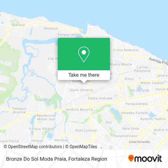 Bronze Do Sol Moda Praia map