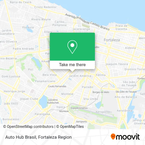Auto Hub Brasil map