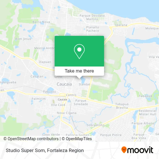 Studio Super Som map