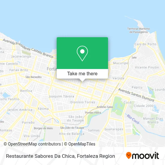 Restaurante Sabores Da Chica map