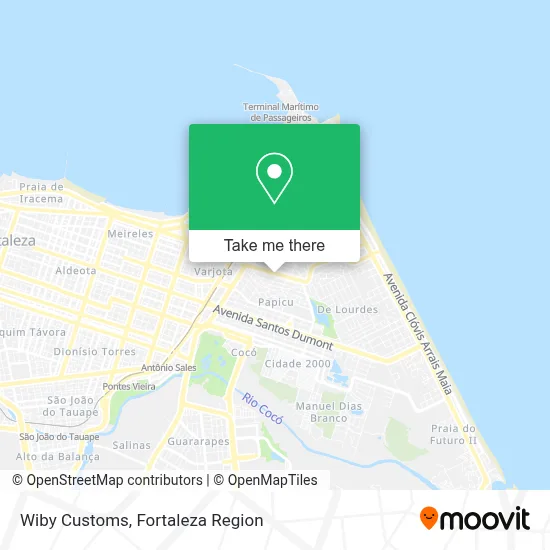 Wiby Customs map