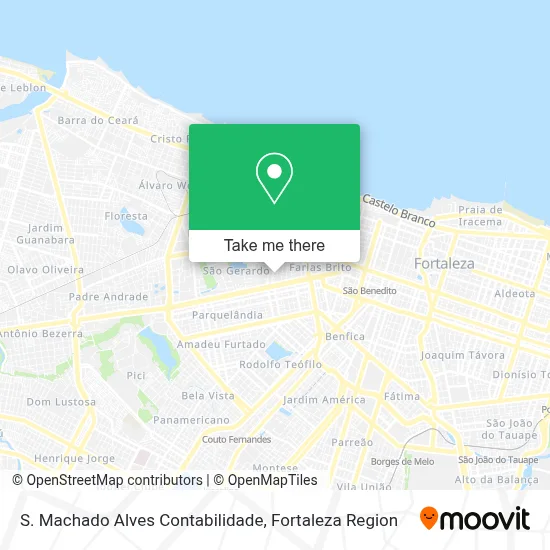 S. Machado Alves Contabilidade map