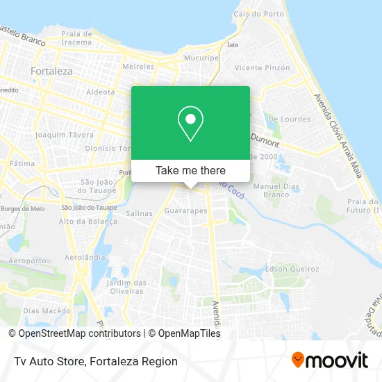 Tv Auto Store map