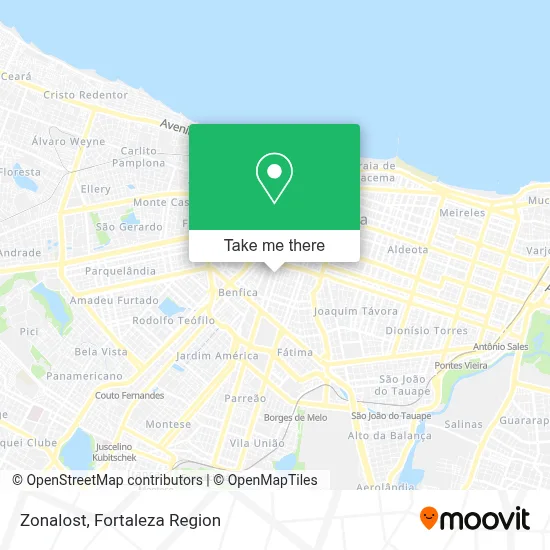 Zonalost map