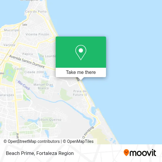 Beach Prime map