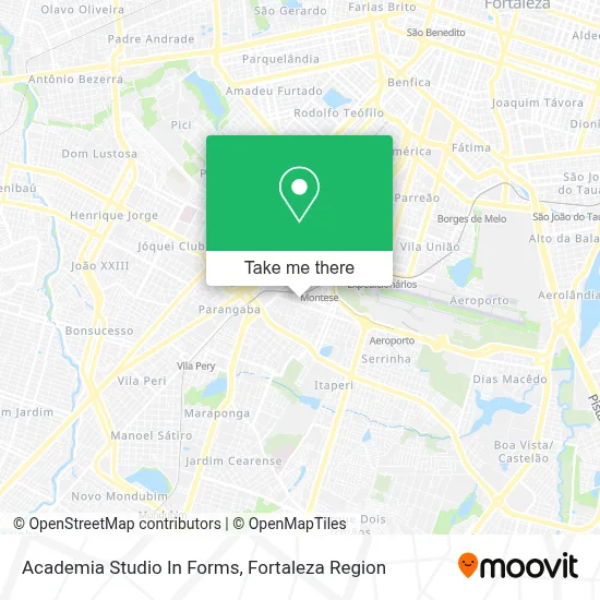 Academia Studio In Forms map