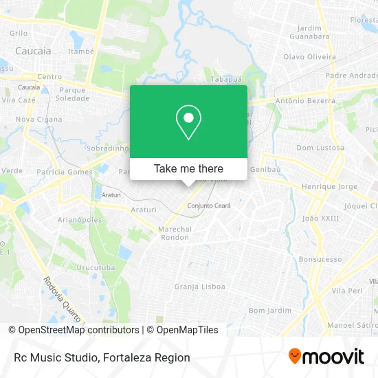 Rc Music Studio map