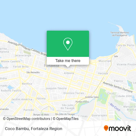 Coco Bambu map
