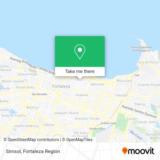 Simsol map