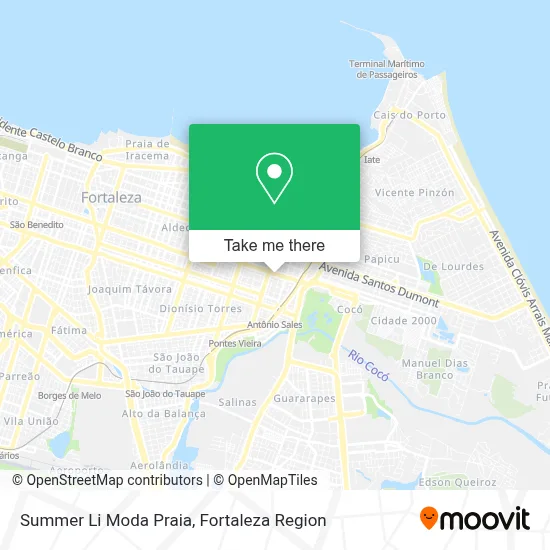 Summer Li Moda Praia map