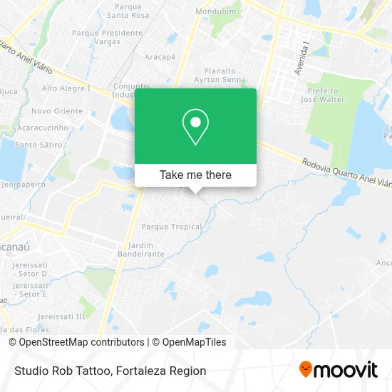 Studio Rob Tattoo map