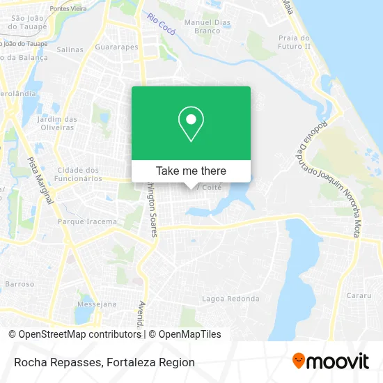 Rocha Repasses map