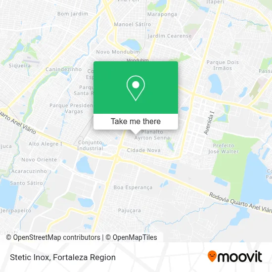 Stetic Inox map