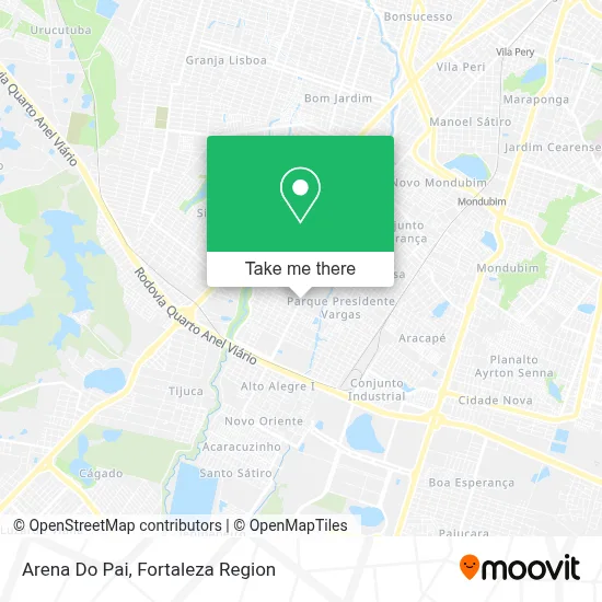 Arena Do Pai map