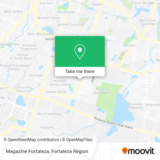 Magazine Fortaleza map